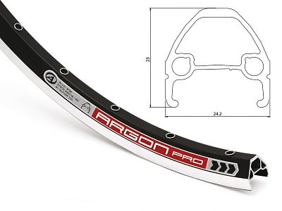 Превью  Обод ARGON Pro 26" 36 Ободной Clincher